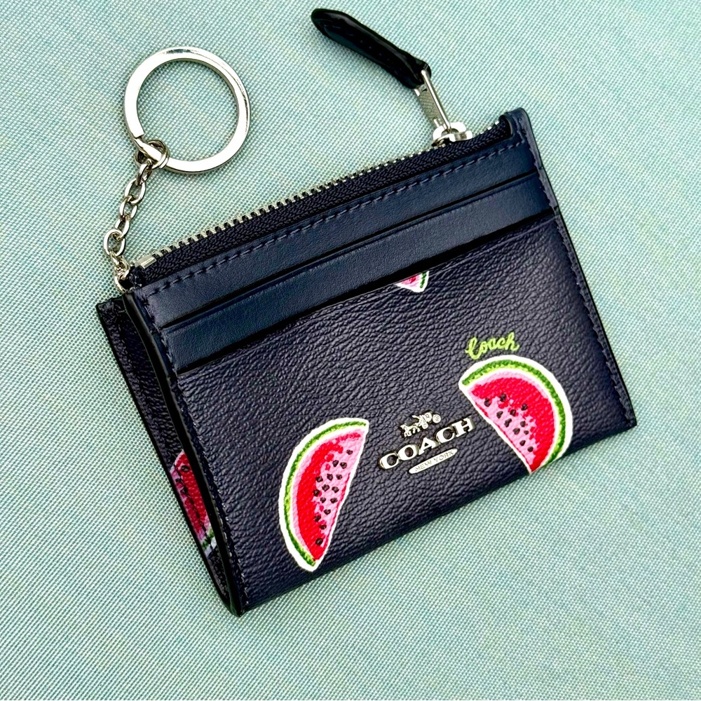 Coach Mini Skinny ID Case Keyring